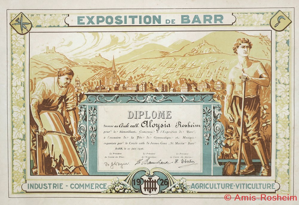 Le Cercle Catholique Aloysia de 1926 à 1930 3 divers le cercle catholique aloysia de 1926 a 1930