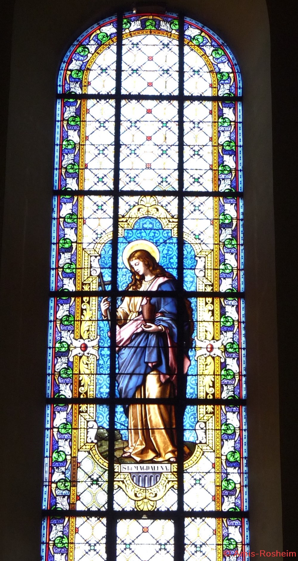 Eglise Saint-Etienne - Vitraux 7 divers eglise saint etienne vitraux