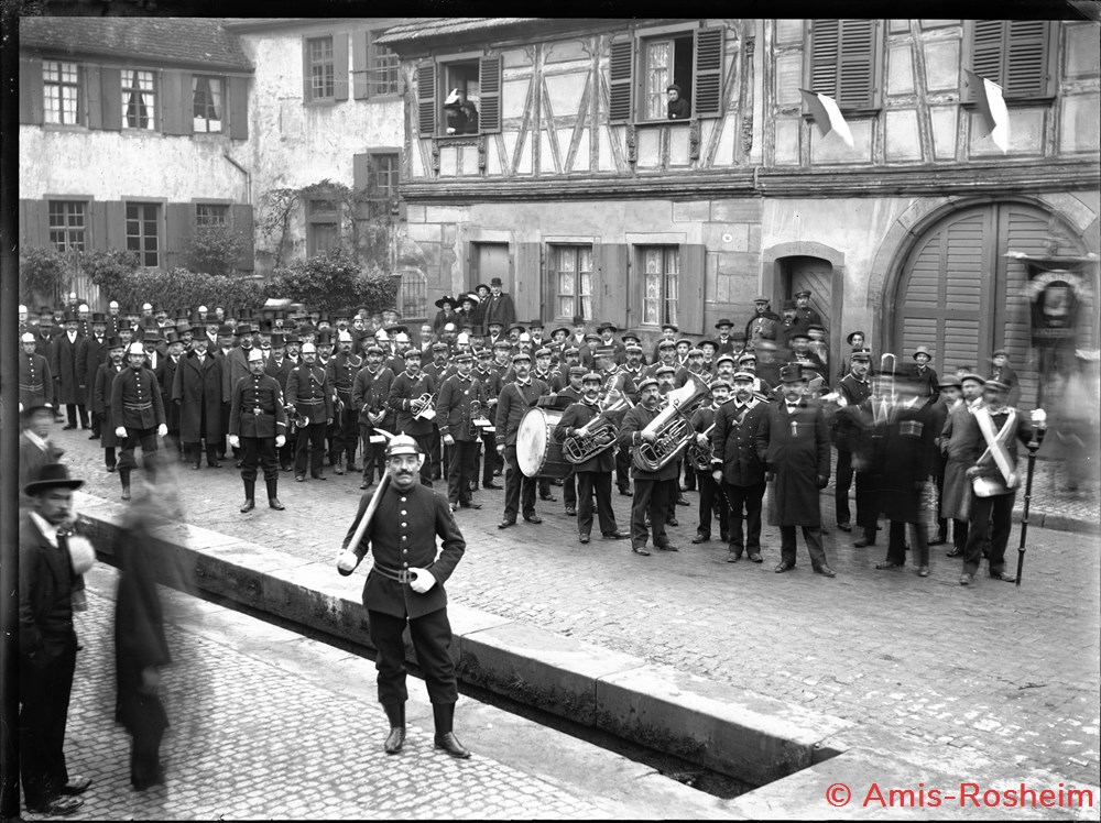 Vétérans 1870 de Rosheim 2 divers veterans 1870 de rosheim