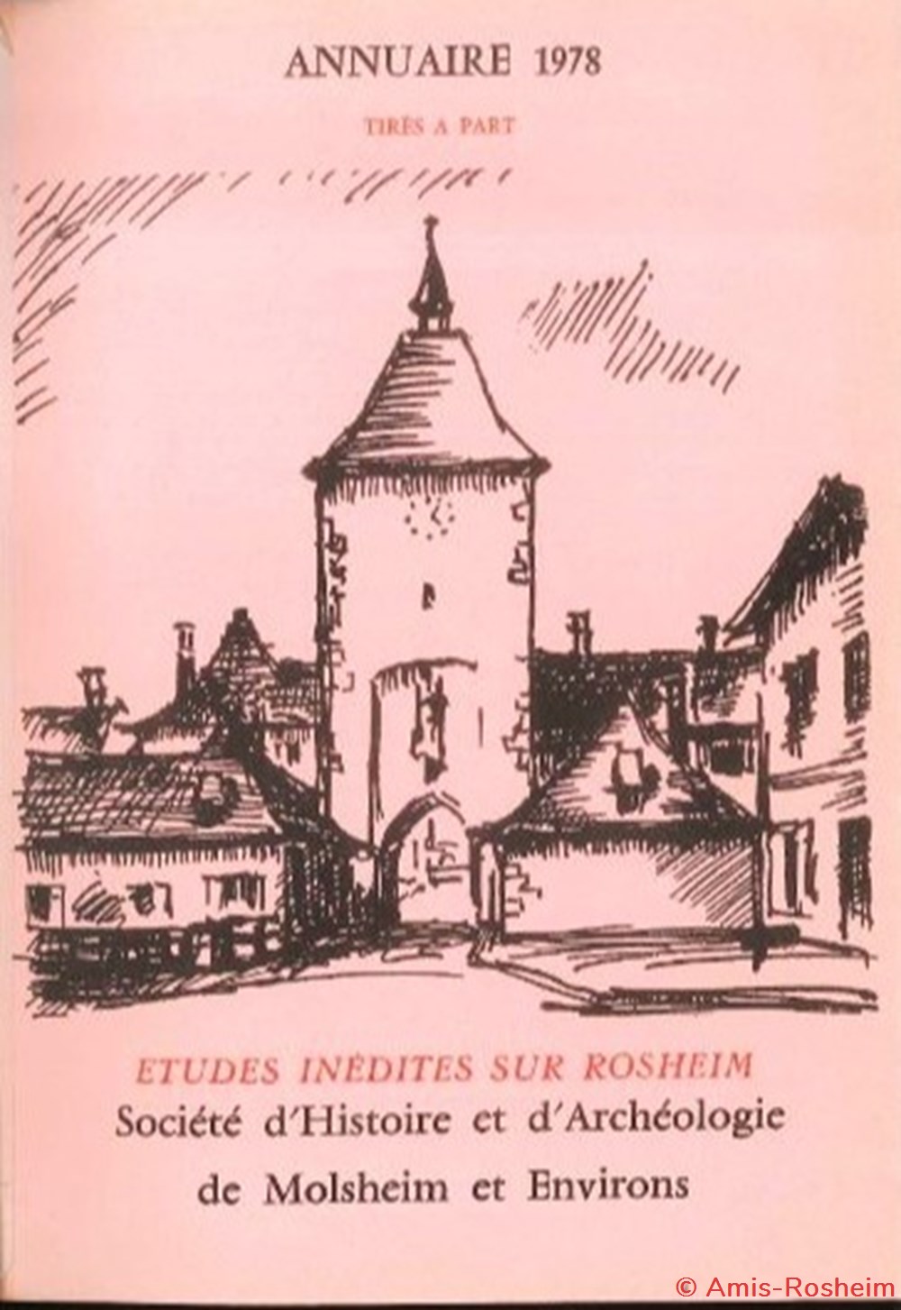 Extrait Annuaire 1978 - SHAME : Rosheim divers extrait annuaire 1978 shame rosheim