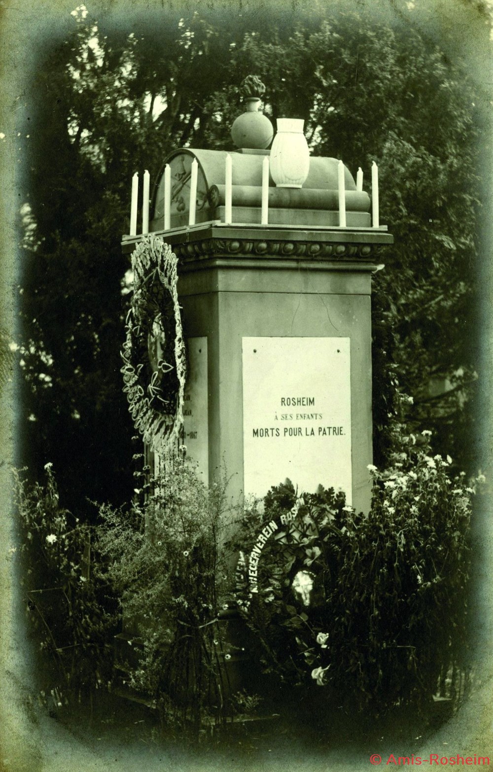 Vétérans 1870 de Rosheim 8 divers veterans 1870 de rosheim