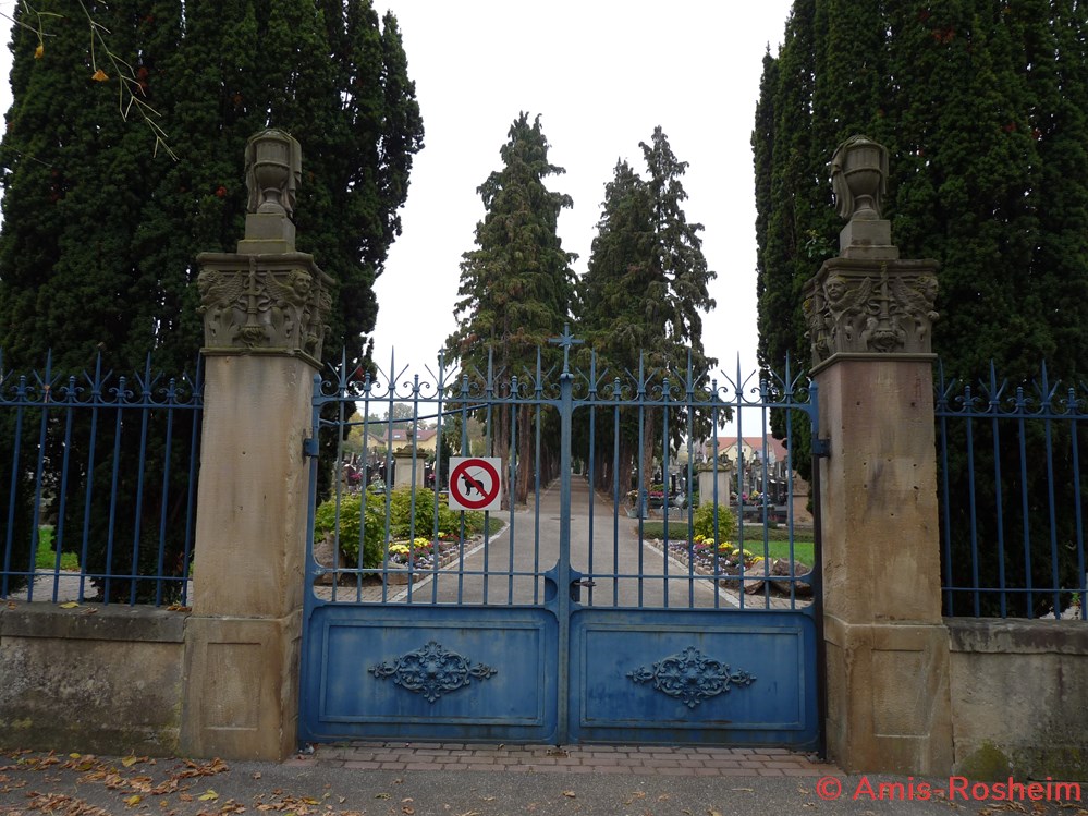Le cimetière de Rosheim 1/3 divers le cimetiere de rosheim 1 3