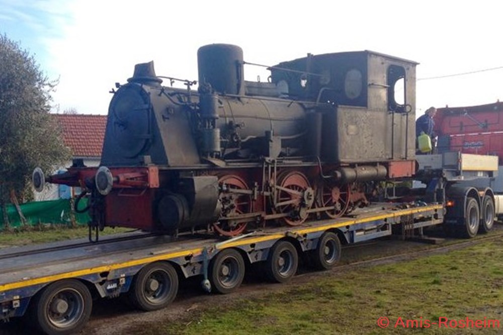 divers la locomotive borsig et son fourgon postal