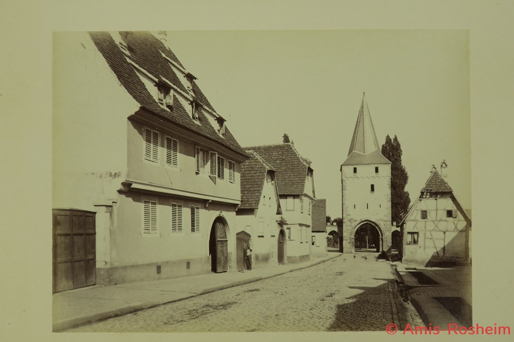 divers porte basse ou porte de la vierge de rosheim autrefois
