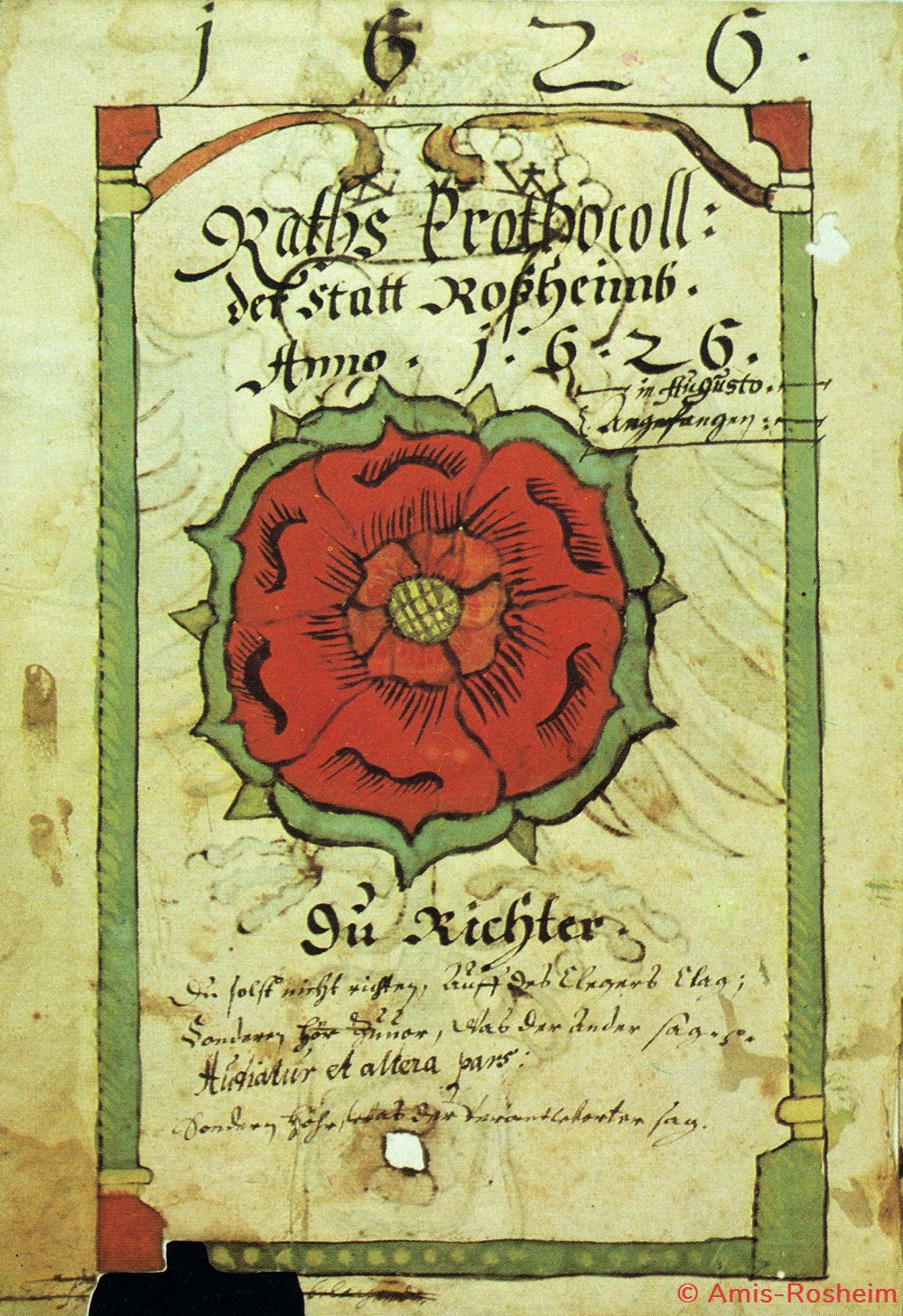 Origine du nom de Rosheim... 5 divers origine du nom de rosheim