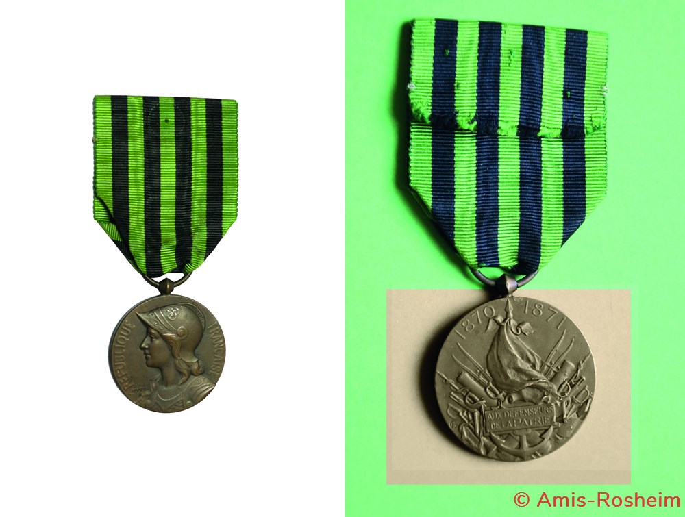 Vétérans 1870 de Rosheim 6 divers veterans 1870 de rosheim