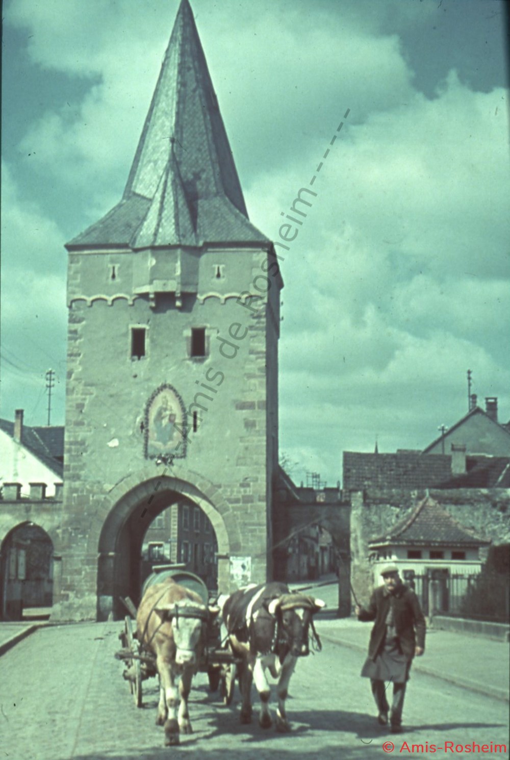 divers porte basse ou porte de la vierge de rosheim autrefois