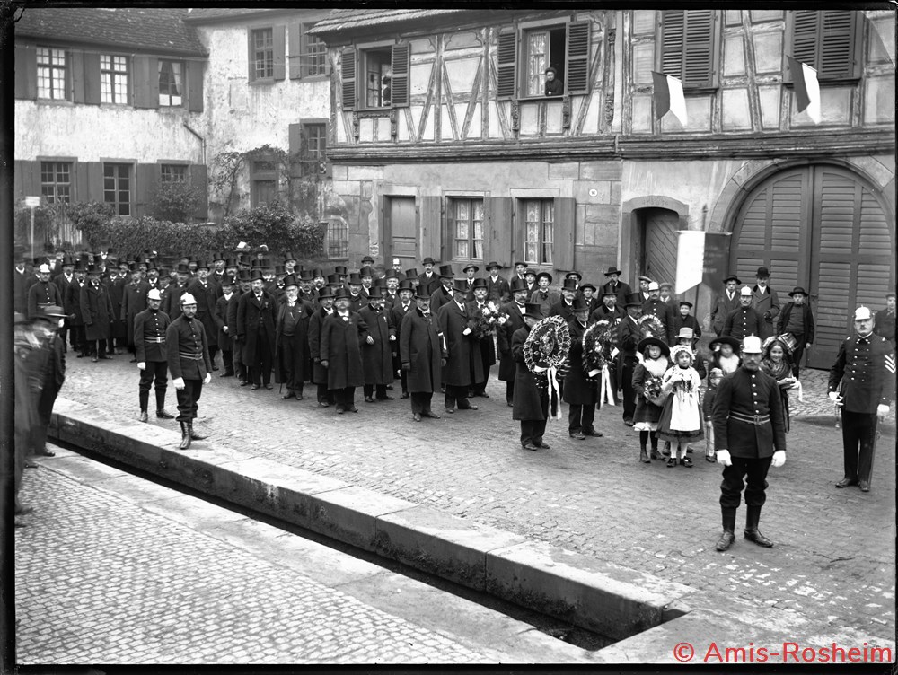 Vétérans 1870 de Rosheim divers veterans 1870 de rosheim