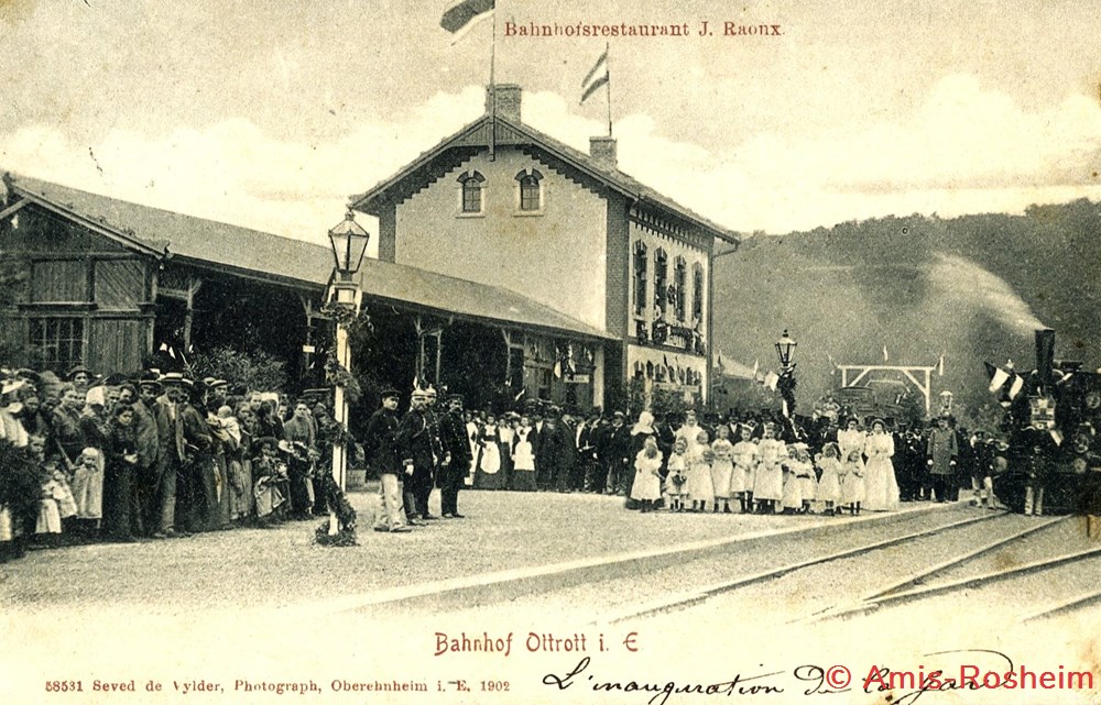 divers ouverture ligne rosheim saint nabor en 1901 1902