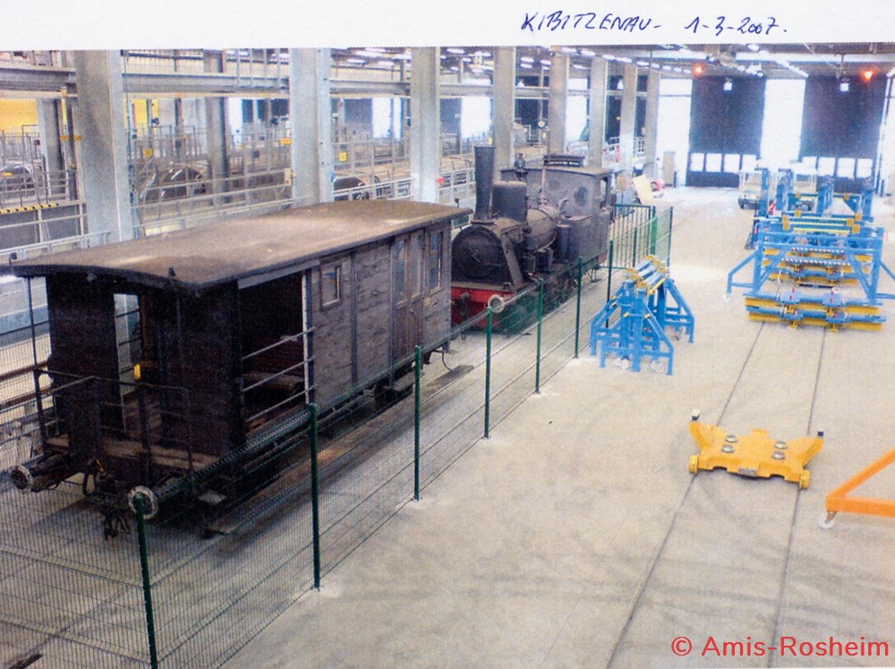 divers la locomotive borsig et son fourgon postal
