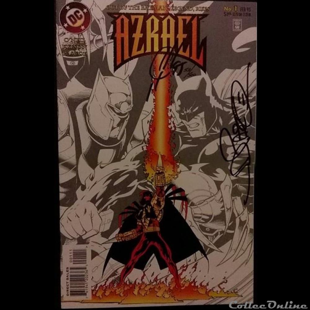 livre bd revue azrael agent of the bat 1 volume 1 1995