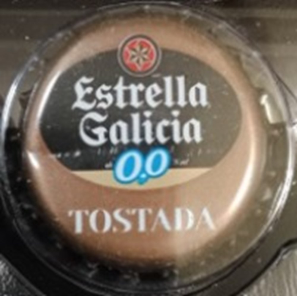 chapas de botellas estrella galicia
