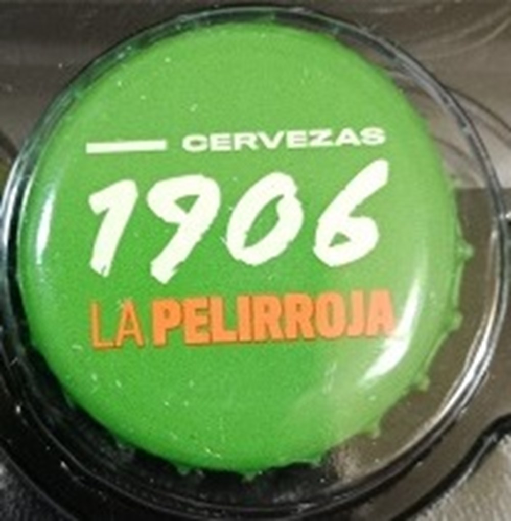 chapas de botellas 1906 estrella galicia