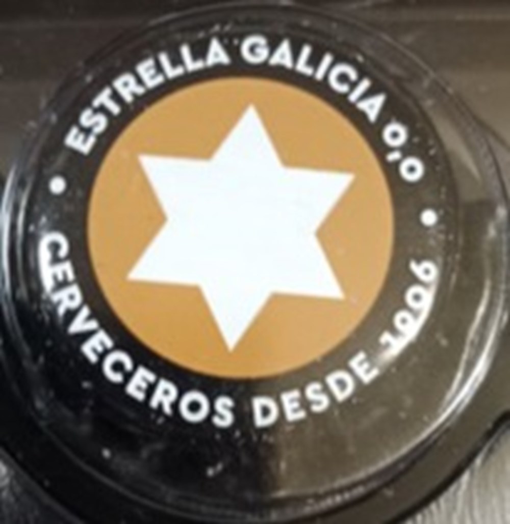 chapas de botellas estrella galicia