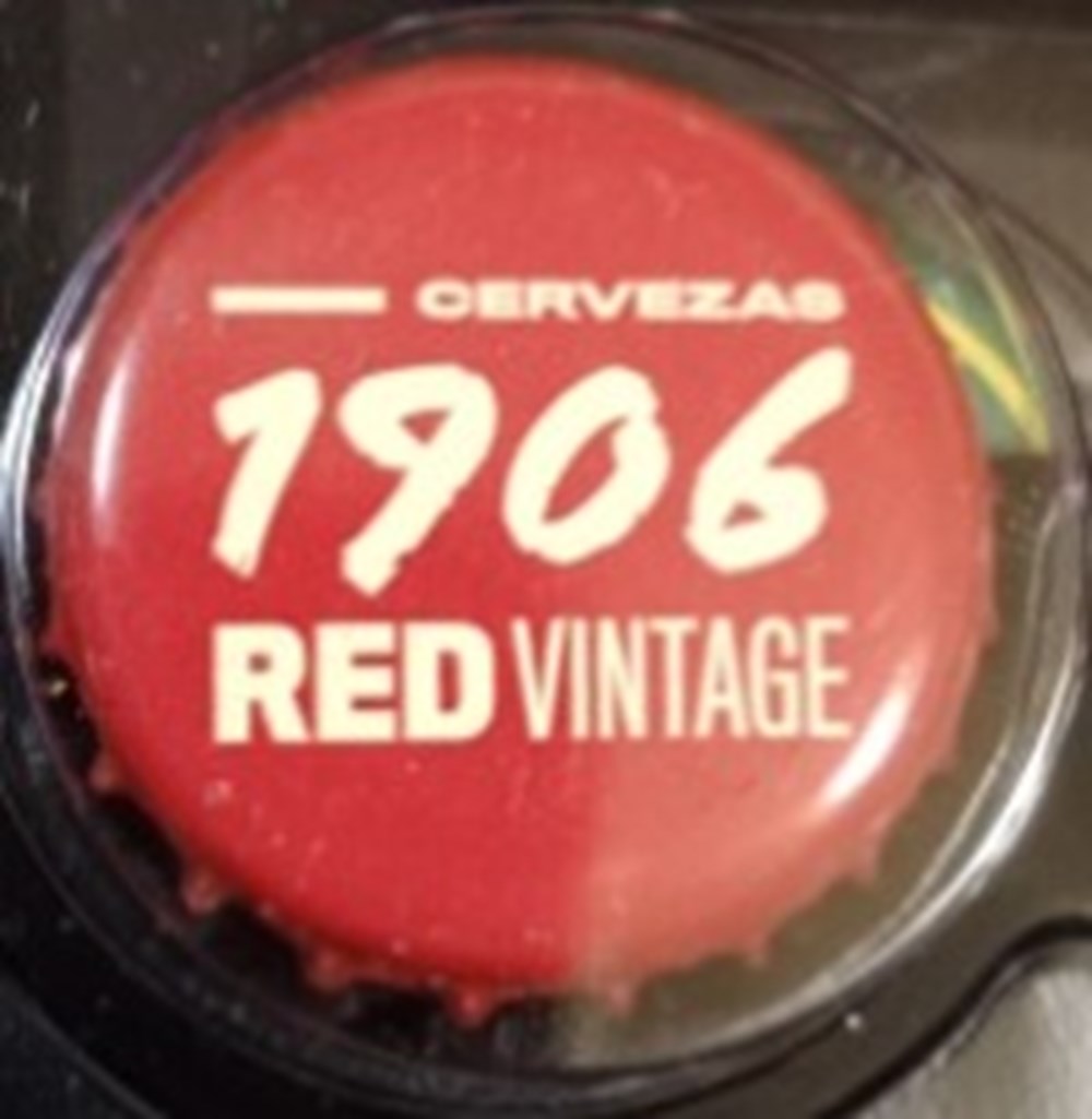 chapas de botellas 1906 estrella galicia