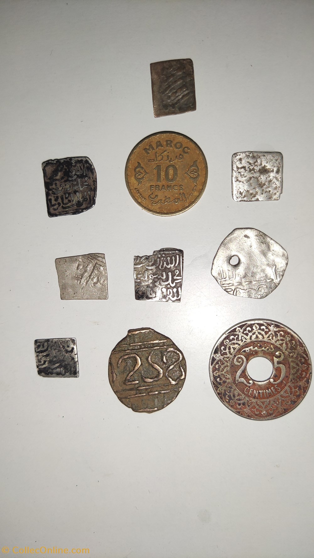 Pièces de monnaies anciennes antiques Coins Estimation 400 € 500