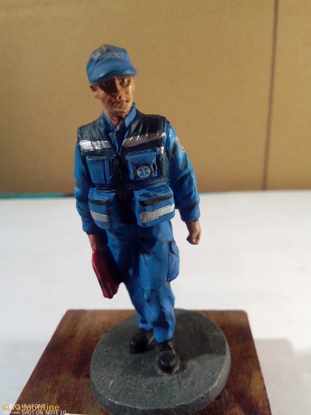 Pompier portugais Estareja 2005 figurines autres pompier portugais estareja 2005