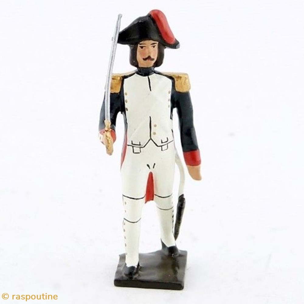 figurines historique epoque napoleonienne officier de infanterie campagne egypte 1799
