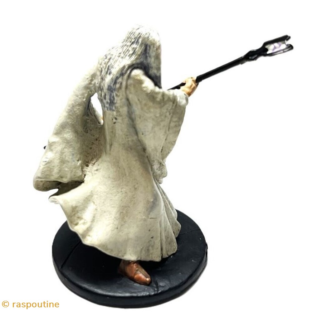 Saroumane 4 figurines cinema seigneur des anneaux saroumane