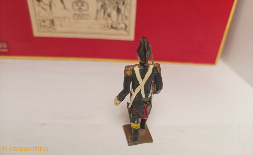 figurines historique epoque napoleonienne officier du genie de la garde 1812