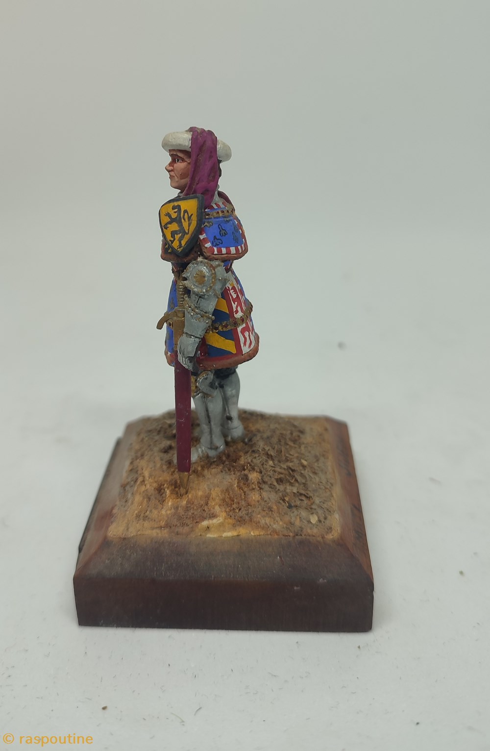 Charles de Bourgogne 1470 2 figurines historique moyen age charles de bourgogne 1470