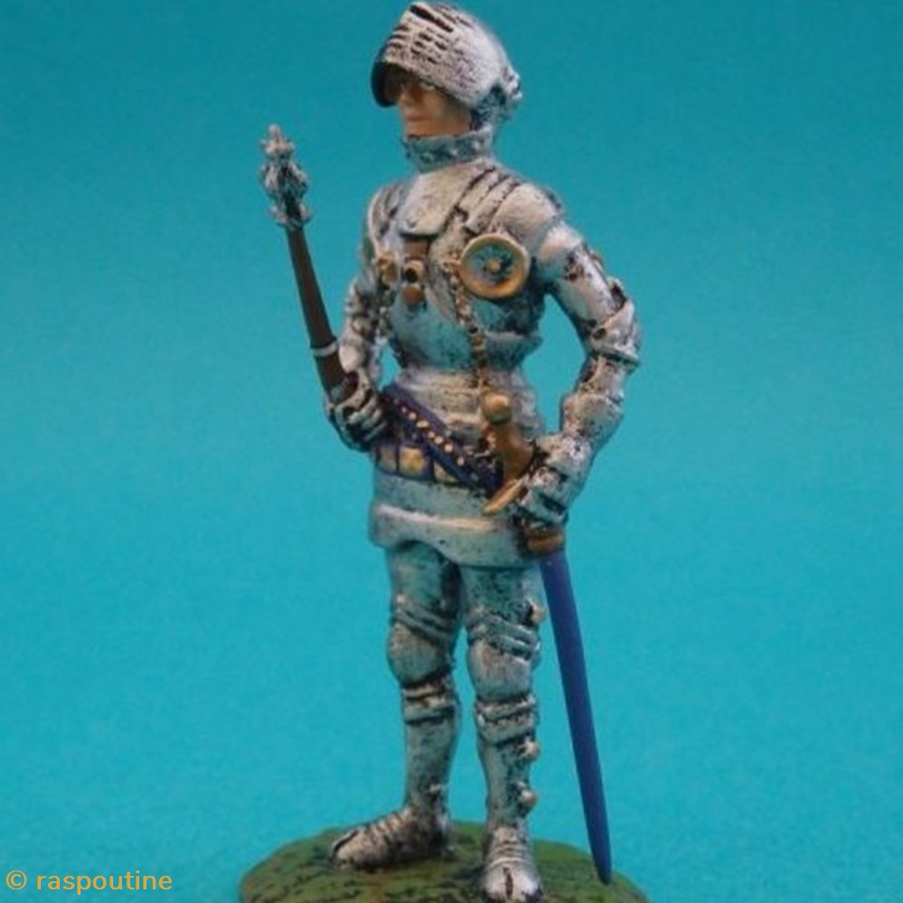 Chevalier anglais, XIV siècle figurines historique moyen age chevalier anglais xiv siecle