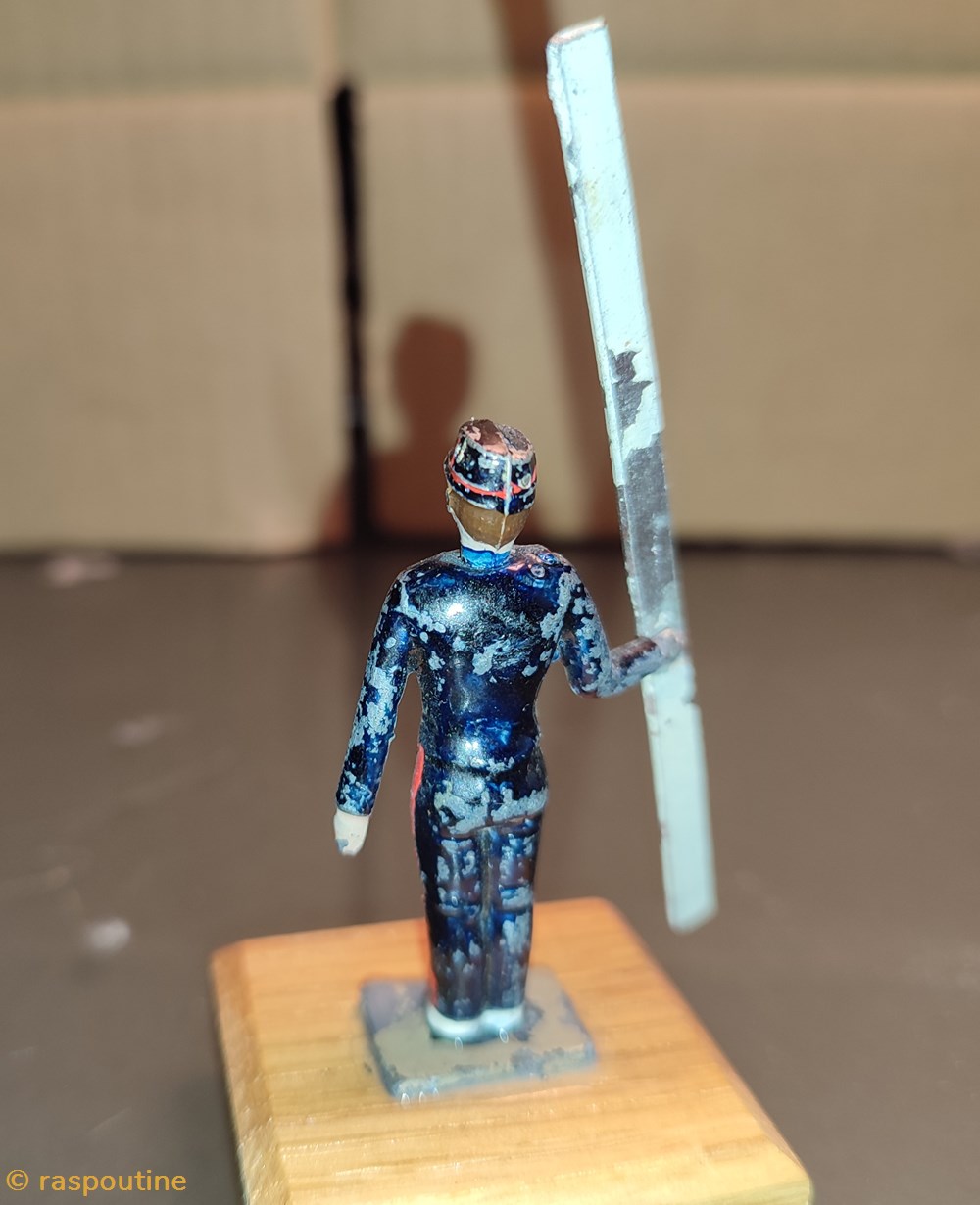 Sapeur du génie 3 figurines historiques sapeur du genie