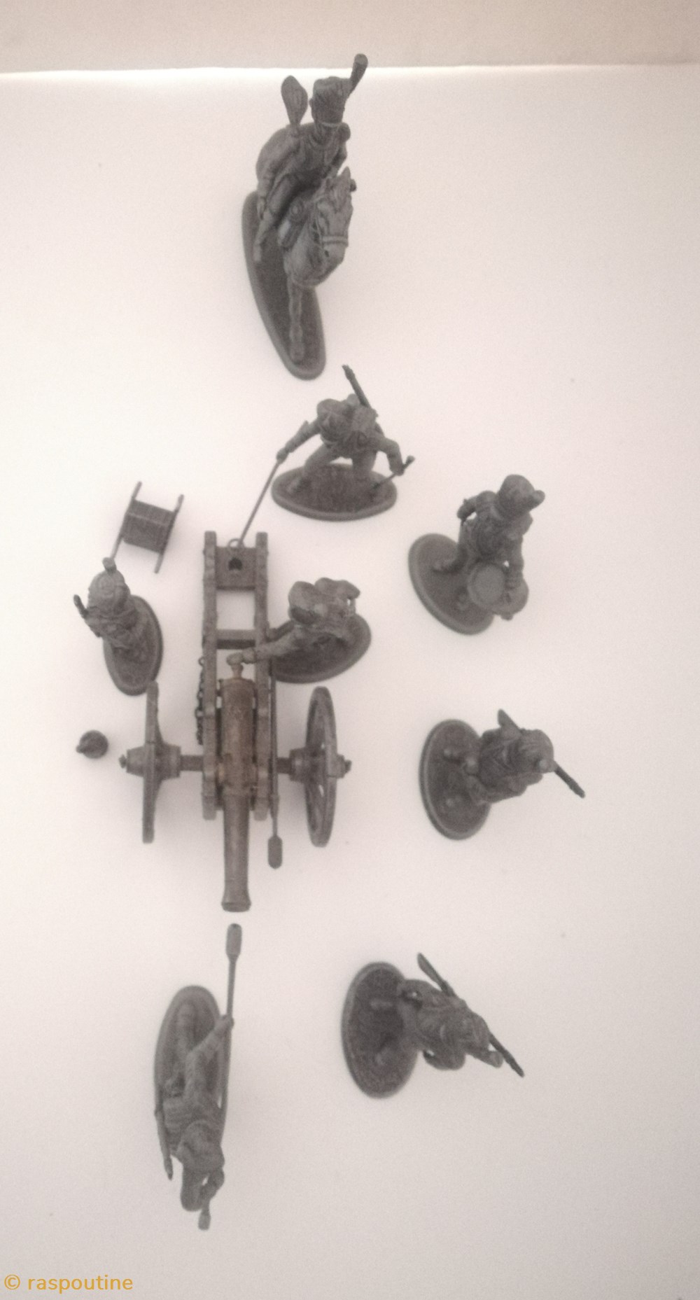 Equipe de tir de l'artillerie à pied de la garde Austerlitz 1803 3 figurines historique epoque napoleonienne equipe de tir de artillerie a pied de la garde austerlitz 1803