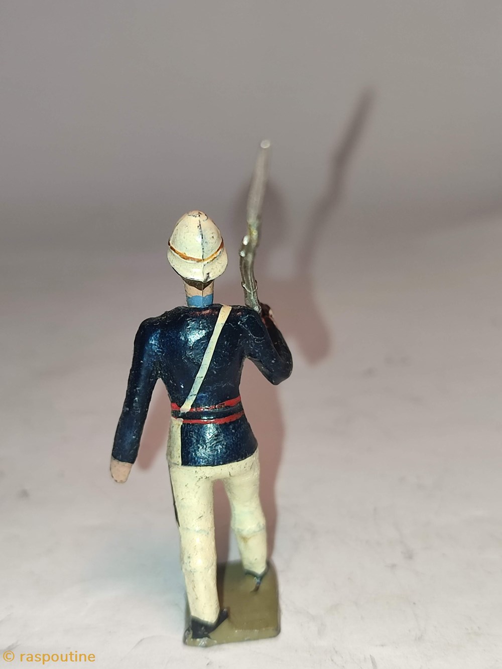 Fantassin de l'infanterie coloniale (1880) 3 figurines historique fantassin de infanterie coloniale 1880
