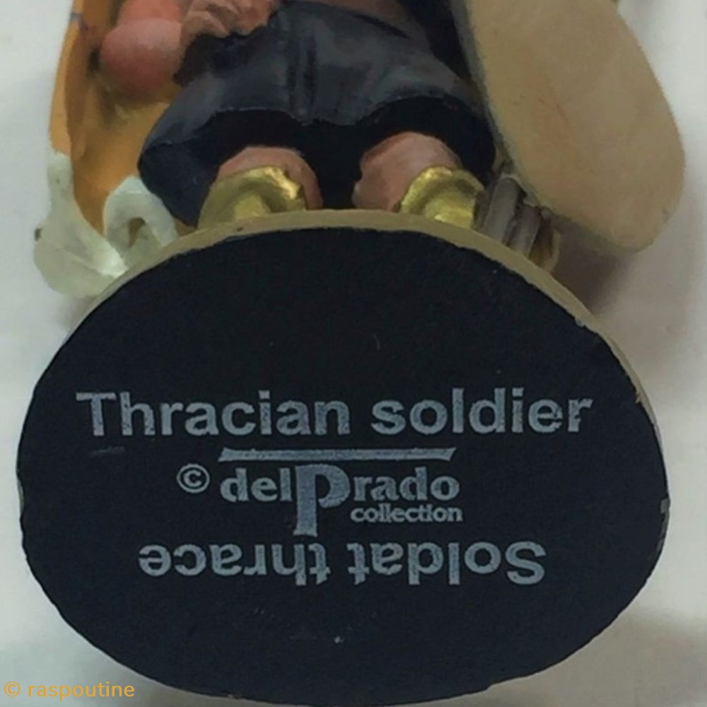 Soldat Thrace 4 figurines historique antiquite soldat thrace