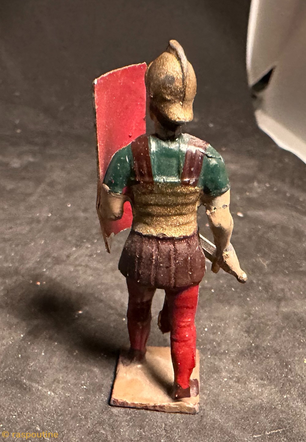 Légionnaire avec épée et bouclier 3 figurines historique antiquite legionnaire avec epee et bouclier