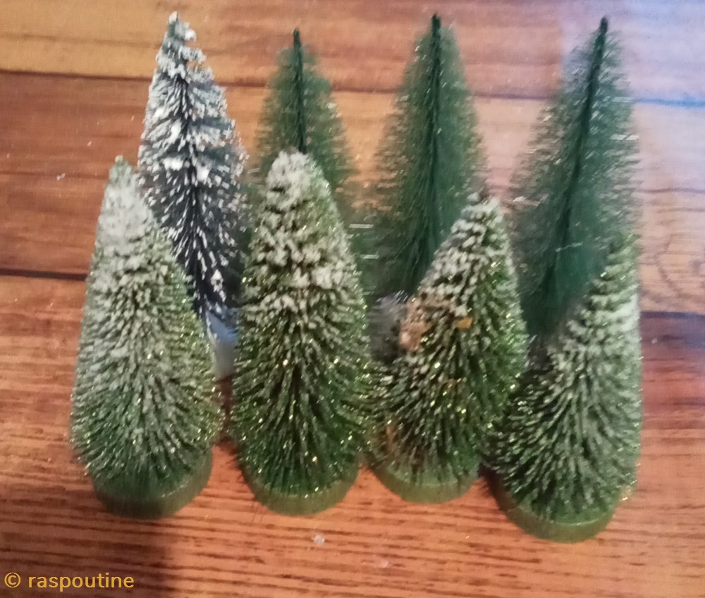 Les Sapins 4 divers decorations magnets autocollants les sapins