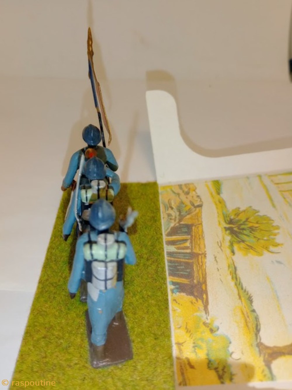 Tirailleurs sénégalais, tenue bleu horizon, ensemble de 3 figurines 2 historique premiere guerre mondiale tirailleurs senegalais tenue bleu horizon ensemble de 3 figurines