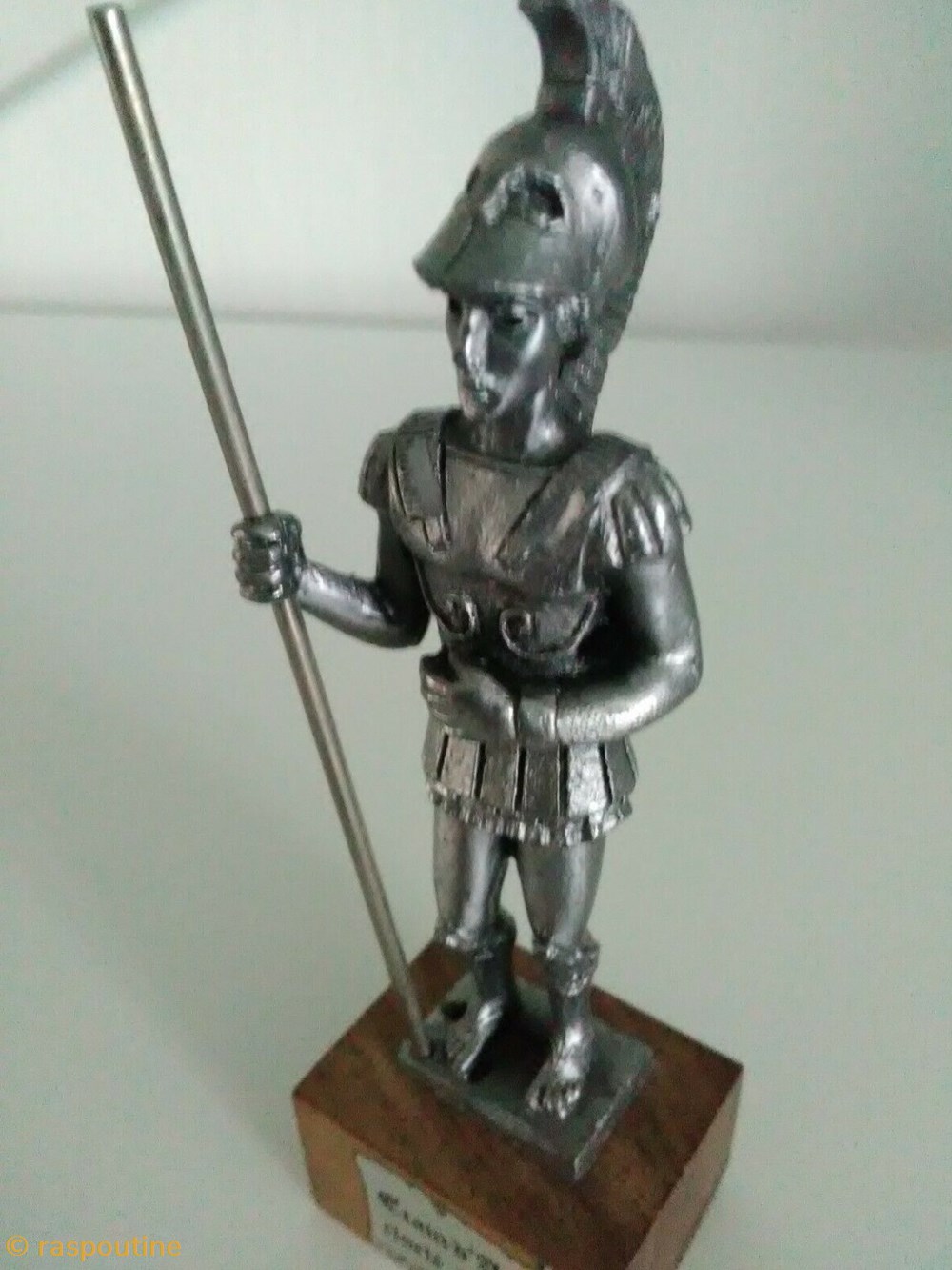 Soldat athénien figurines historiques soldat athenien