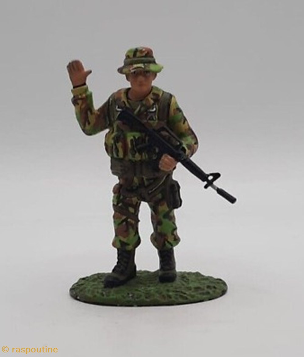 Reconnaissance Marine Etats-Unis - 2002 figurines historique apres guerre reconnaissance marine etats unis 2002