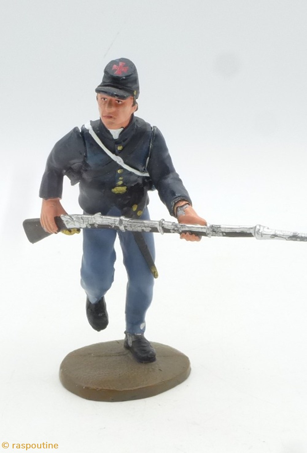 Union 20th Maine Volunteer Inf. Private with rifle figurines historique guerre civile americaine union 20th maine volunteer inf private with rifle