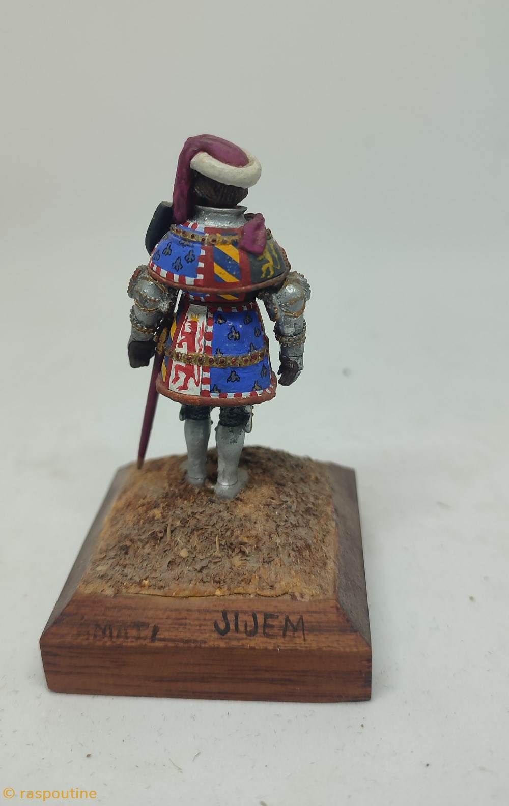 Charles de Bourgogne 1470 3 figurines historique moyen age charles de bourgogne 1470