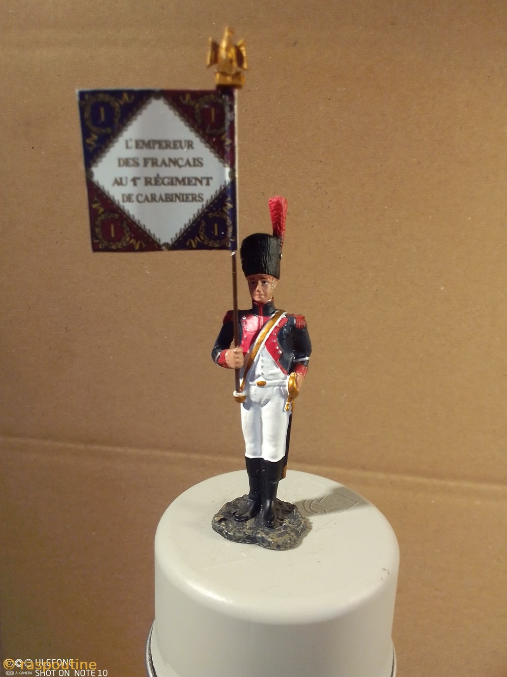 figurines historiques epoque napoleonienne 1 er rgt carabiniers 1804 1812
