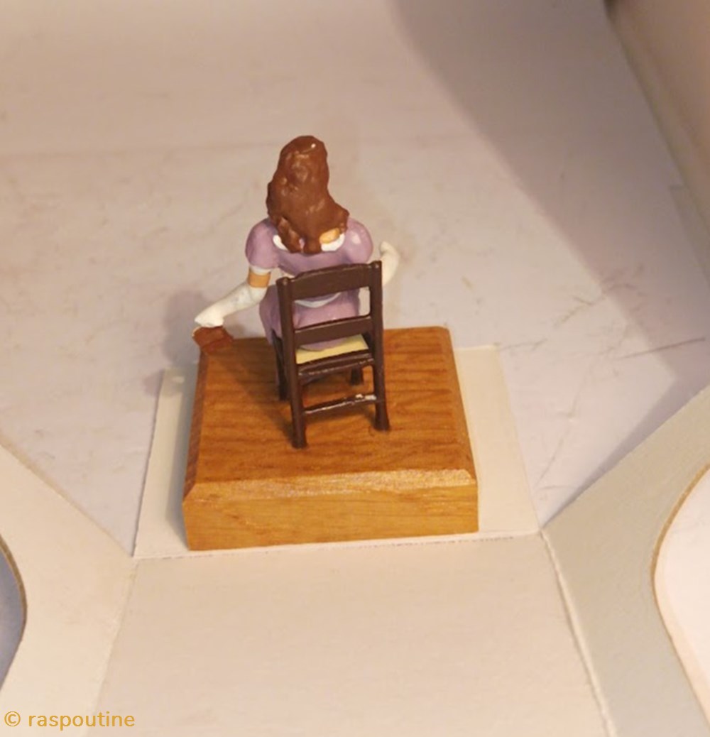Lucille Desmoulins 3 figurines lucille desmoulins
