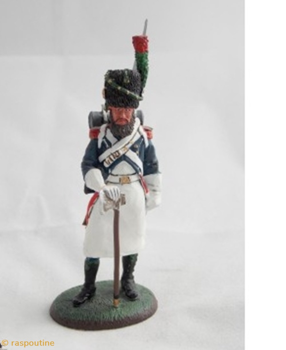 Sapeur Jeune Garde France 1809 figurines historiques epoque napoleonienne sapeur jeune garde france 1809