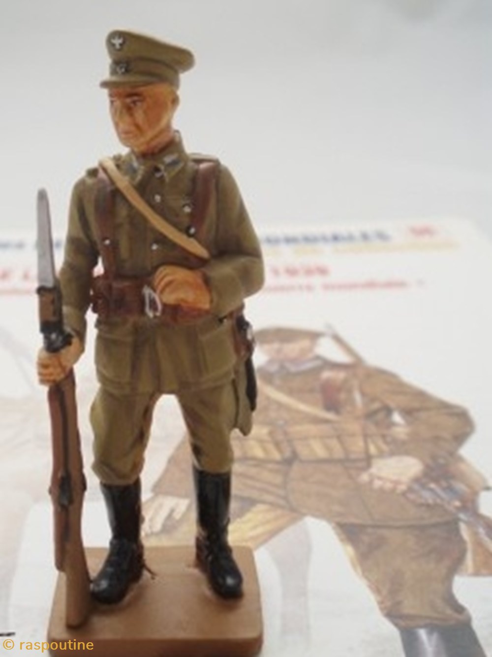 Trooper 18 th lancers rgt Pologne 1939 figurines historiques seconde guerre mondiale trooper 18 th lancers rgt pologne 1939
