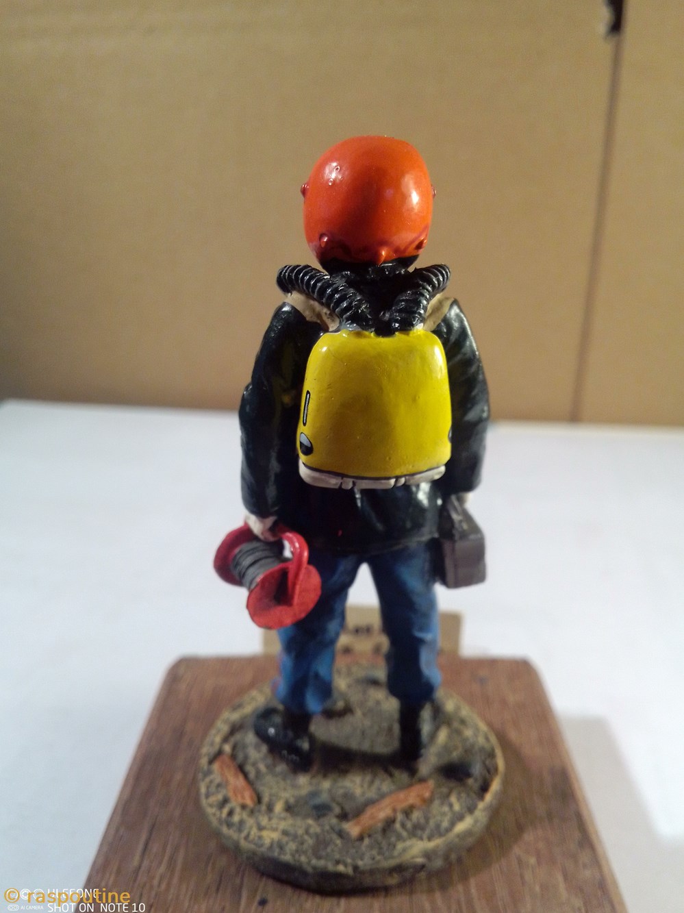 figurines autres pompier francais tenue du grep 1978