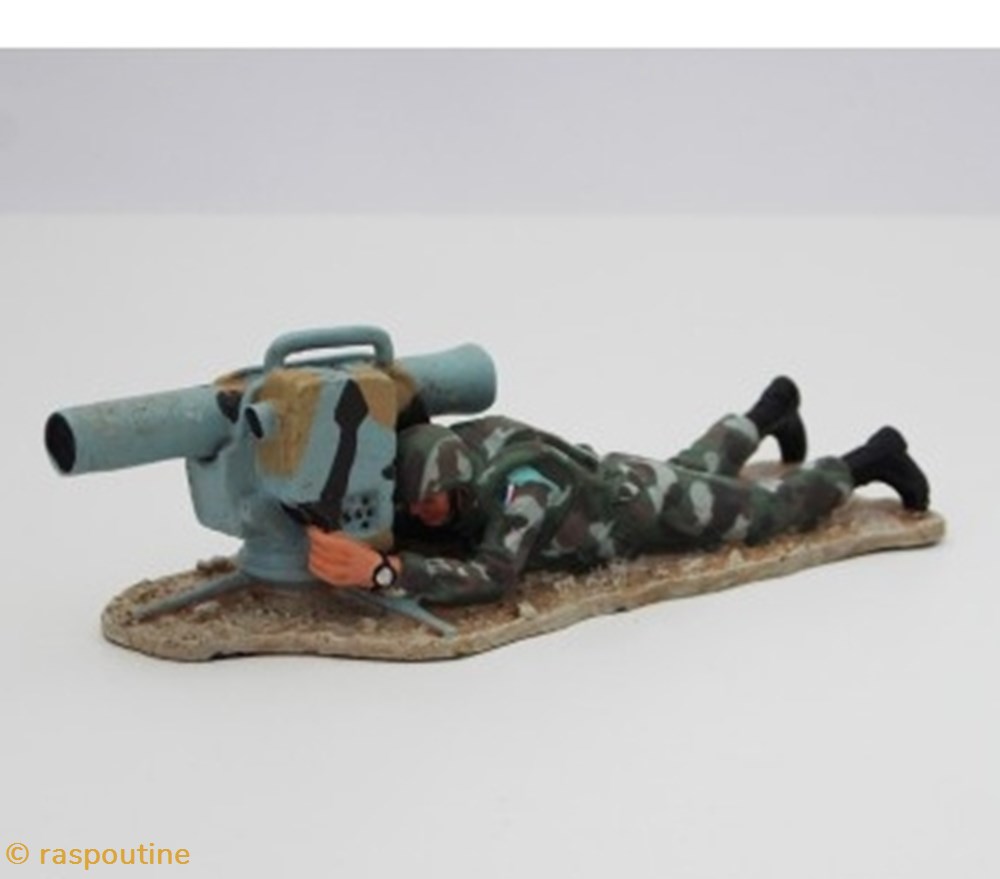 Légionnaire Tireur Milan 2008 figurines historique etrangere legionnaire tireur milan 2008