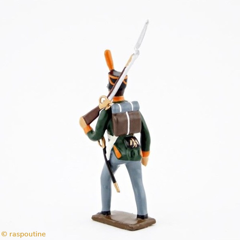Fantassin du infanterie de ligne russe (avec shako) 2 figurines historique epoque napoleonienne fantassin du infanterie de ligne russe avec shako