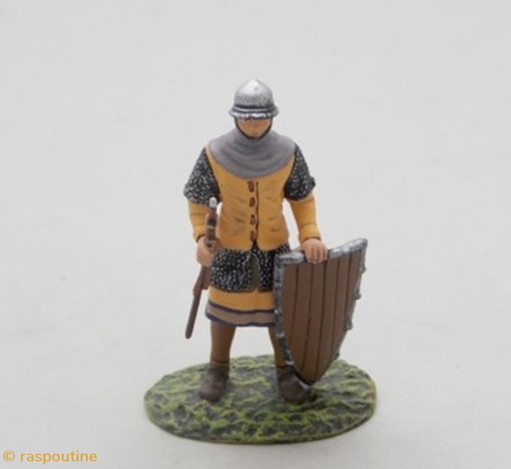 Homme à Pied Byzantin XIIe siècle figurines historique moyen age homme a pied byzantin xiie siecle