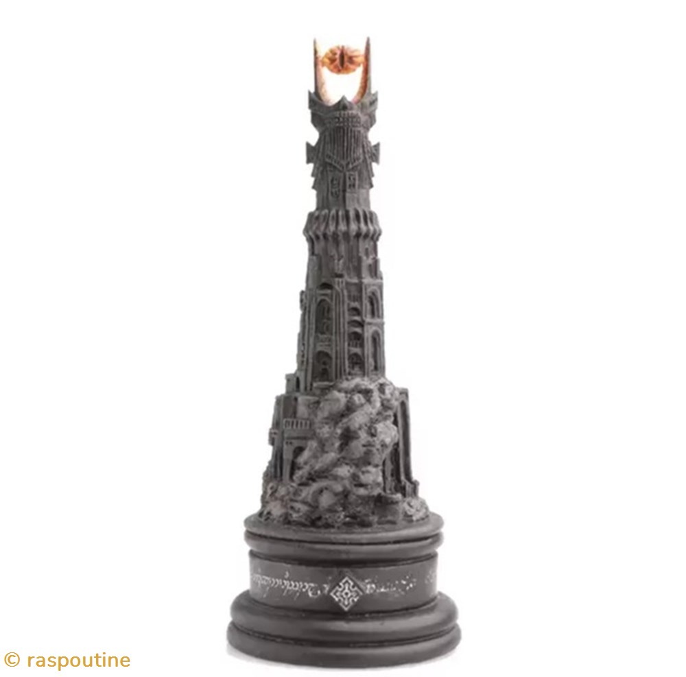 figurines jeux de plateaux seigneur des anneaux barad dur tour noire