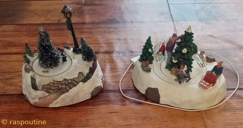 Sapin divers decorations magnets autocollants sapin