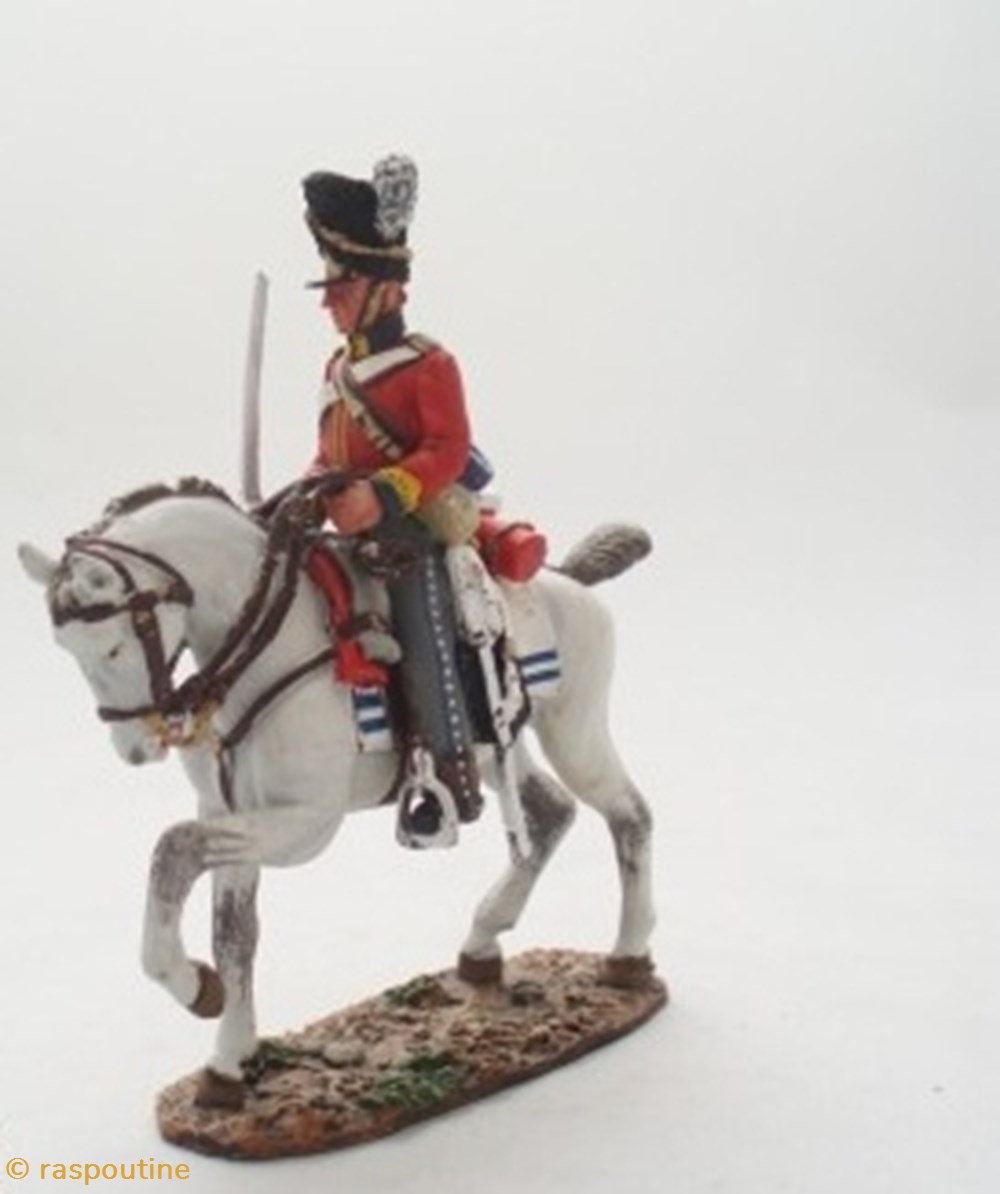 Sergent Ewart 2 nd dragons Scots Greys G.-B. 1815 figurines historiques epoque napoleonienne sergent ewart 2 nd dragons scots greys g b 1815