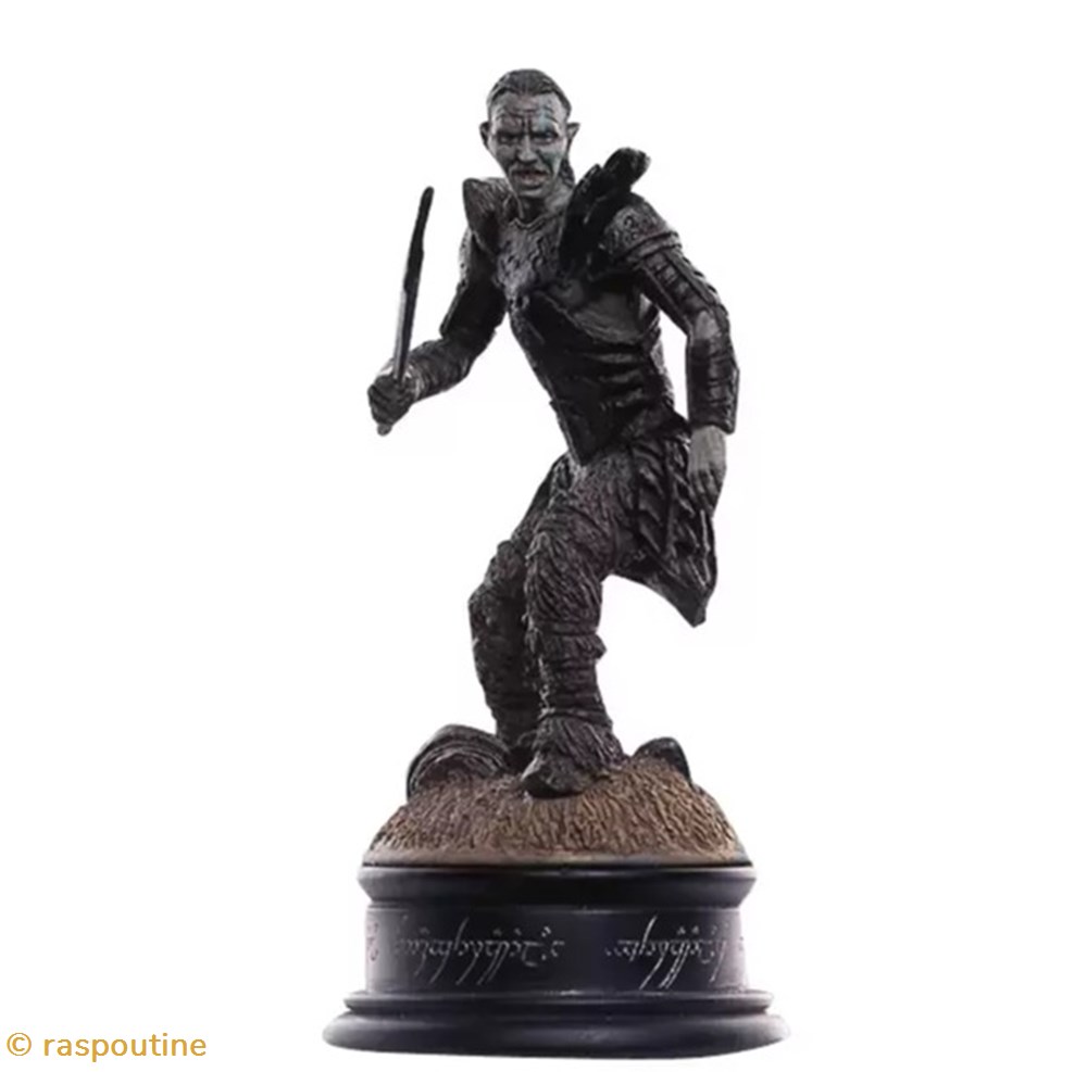 figurines jeux de plateaux seigneur des anneaux gorbag pion noir