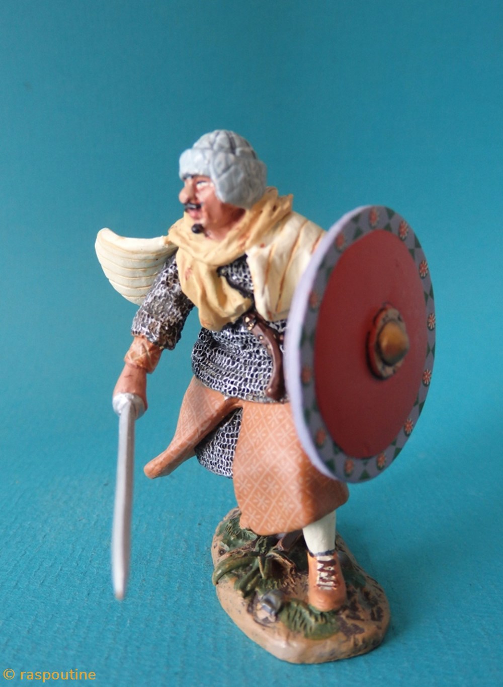 Archer omeyyade - vers 872 figurines historiques moyen age archer omeyyade vers 872